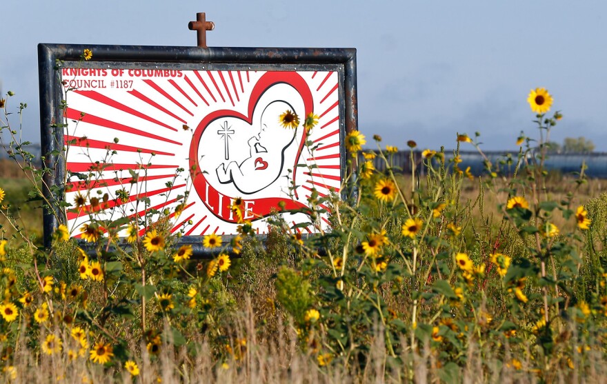 Anti-Abortion Sign Kansas