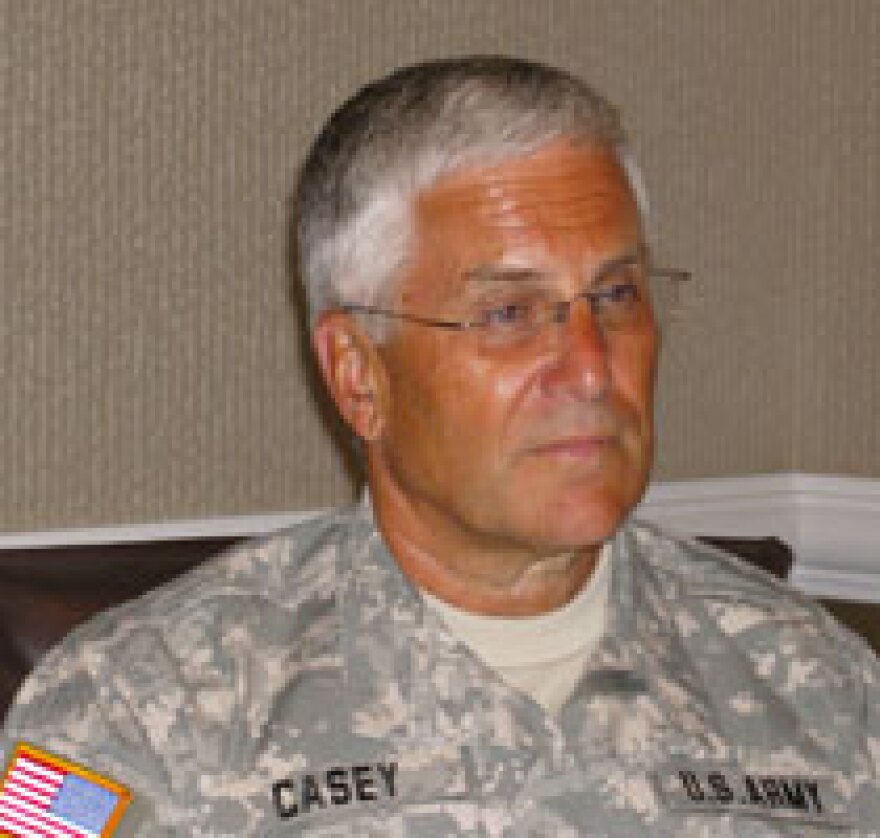 General George W. Casey, Jr. Chief of Staff of the U.S. Army hspace=4