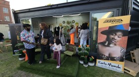 Pop-up shop Tribe Aesthetic at the Beyond the Divide opening ceremony