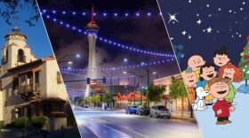 Scottys Castle reopens, arts district parking, charle brown chistmas