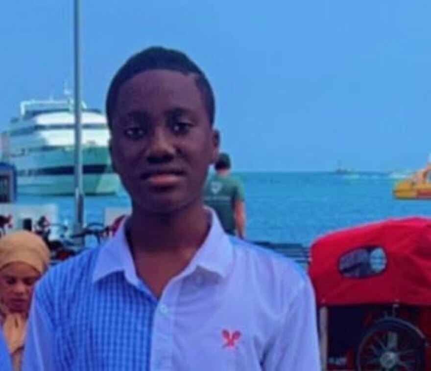 13-year-old Manzan Kouadio