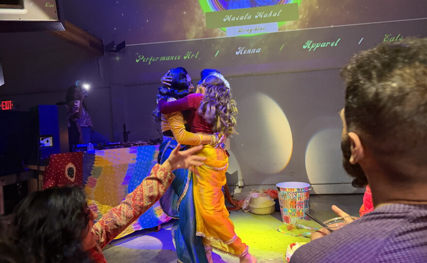 Masala Mahal performs "Dola Re Dola" at the Dhoom Pride in San Francisco, June 2026.