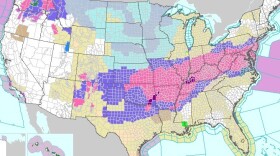 The National Weather Service calls for snow, ice or a "wintery mix" across much of the nation.
