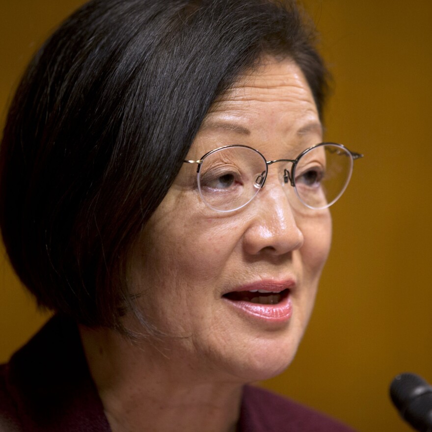 Democratic Sen. Mazie Hirono of Hawaii says President Lyndon Johnson's War on Poverty has been a success.