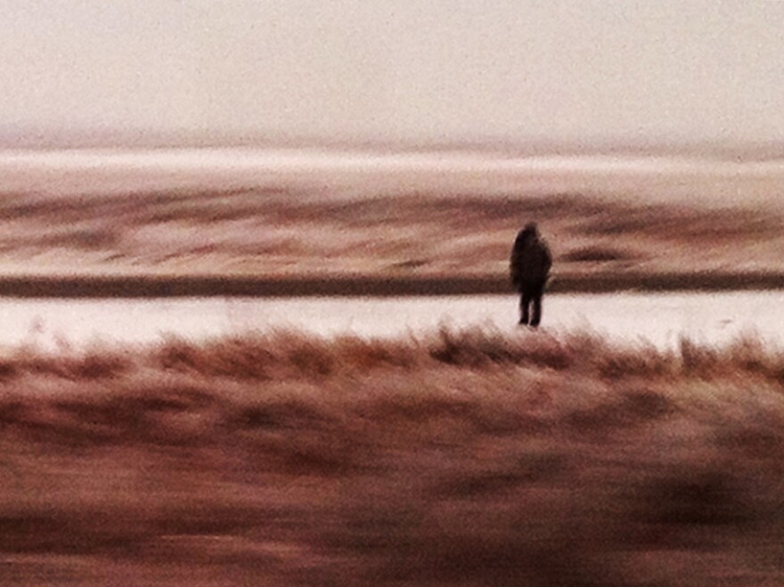 The scenery in Siberia, where the temperature is regularly minus-15 degrees Fahrenheit.