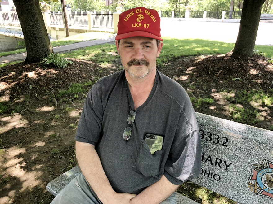 Bill Almashy says when he first heard about President Trump's tariffs he liked the idea. He still does, but he doesn't understand why the company he works for should be punished for importing steel.