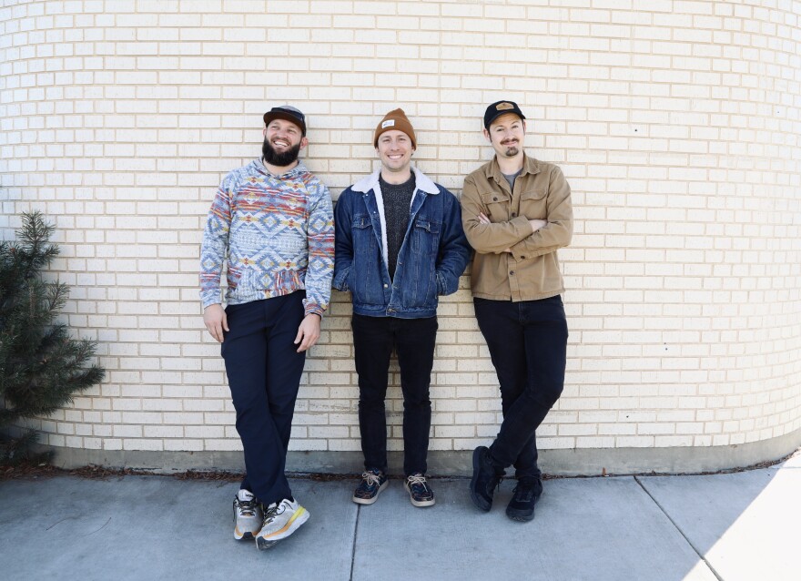 From left to right, Cousin Curtiss, Erik Stucky and AJ Fullerton.