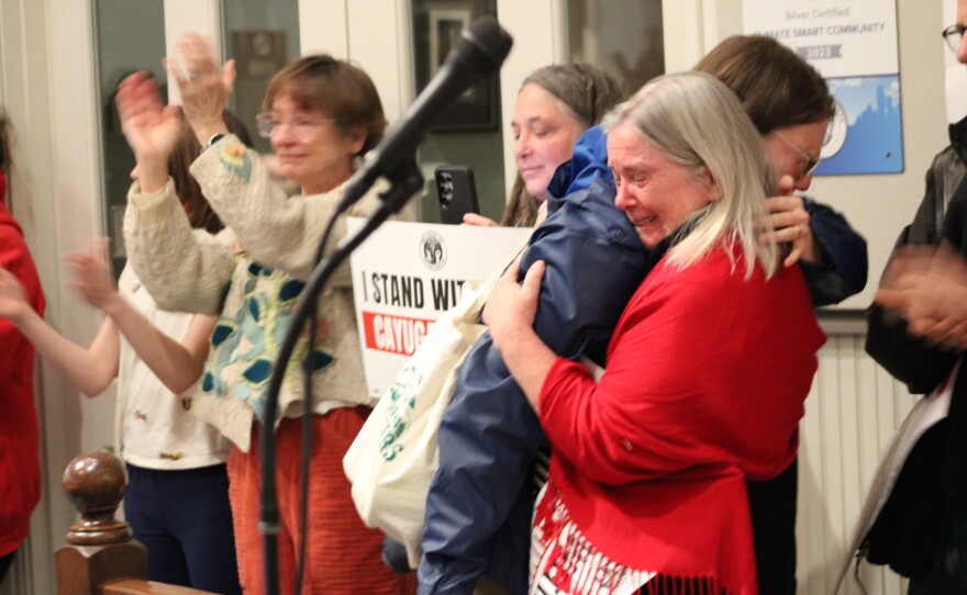 The vote brought some attendees to tears.