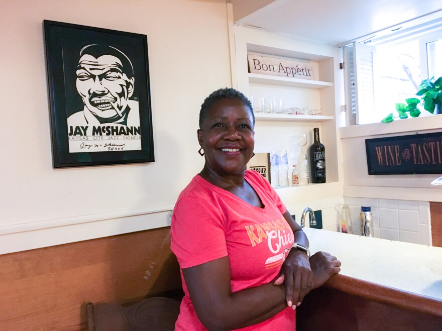 Wanda Taylor used money she would have otherwise spent on travel, restaurants and live entertainment to redo her basement. "It's just a sweet place for me," she says.