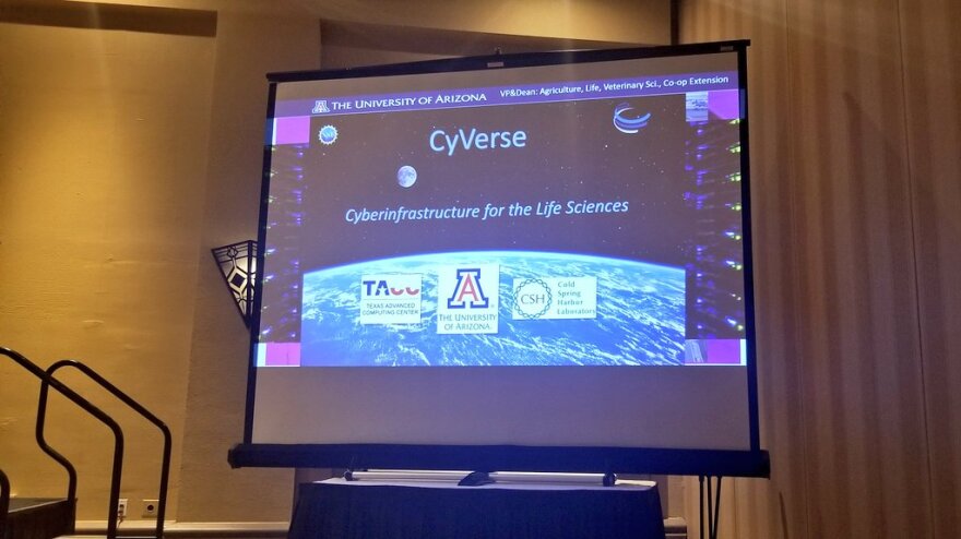 CyVerse is a data science project helping researchers all over the world to collaborate in a virtual space and share large data sets