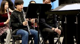 The ASAA Region 1 festival band played at a similar event in Dillingham, in April 2022.