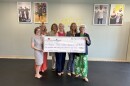 Pictured here is Karen Wonders (2nd from left) and Maple Tree colleagues