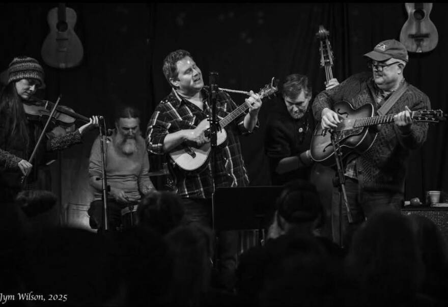 Little Jones, from left to right: Molly Healey, Brandon Moore, Jay Williamson, Bill Thomas, Jody Bilyeu