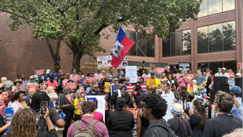 Haitian Rally in