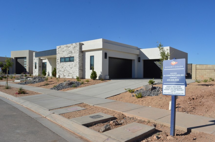 A photo of a home in Desert Color — a 3,400 acre planned development just south of St. George.