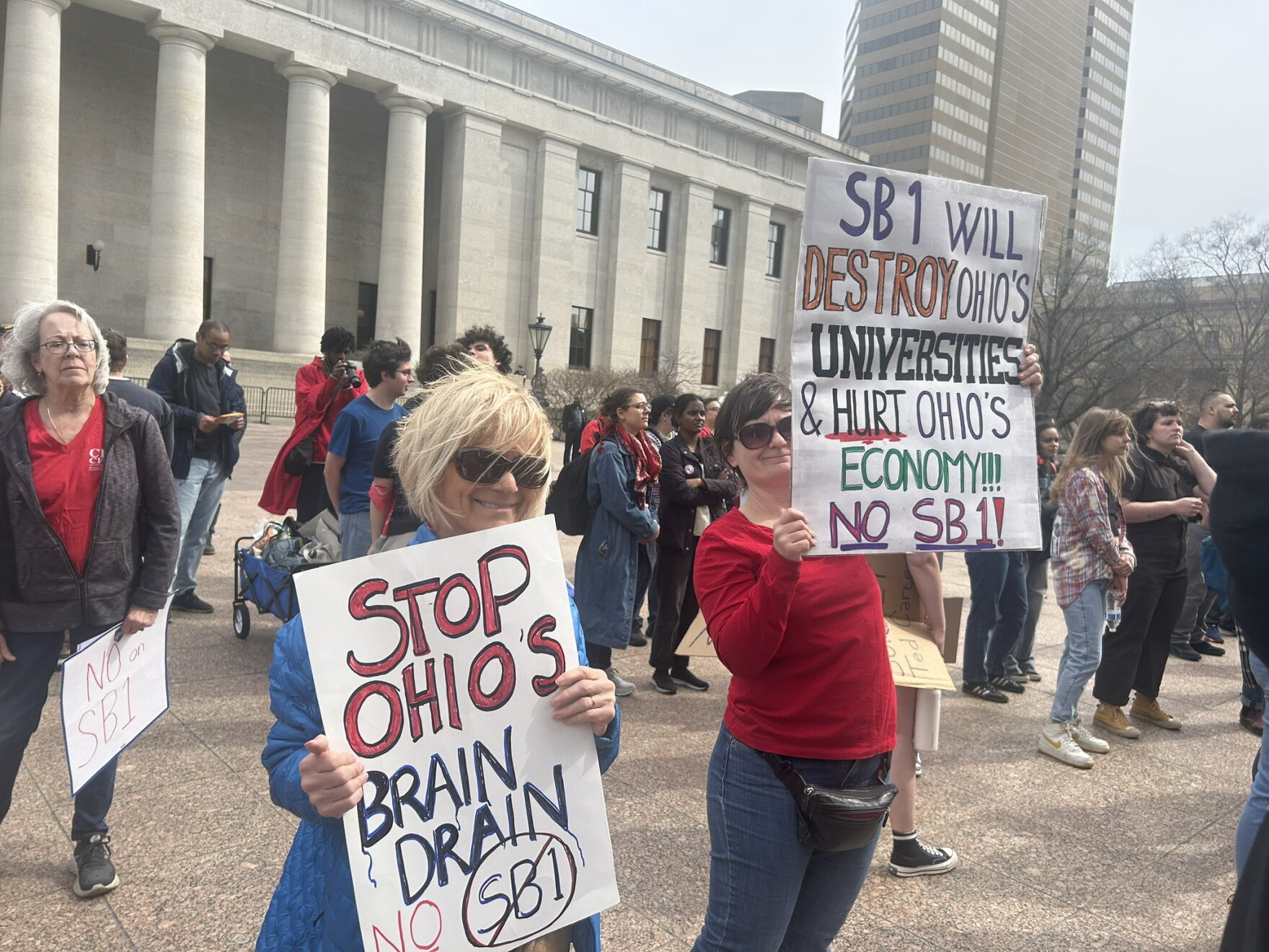 Programs Protest Ohio House Republicans pass ban on diversity programs, faculty strikes ...