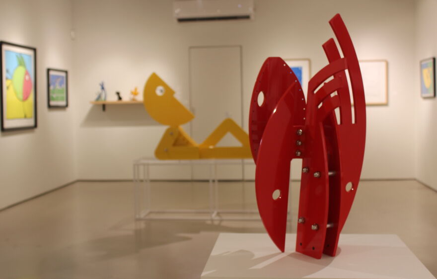 'Joy in Motion' can be viewed in the center gallery at Art Center Sarasota through November 14.