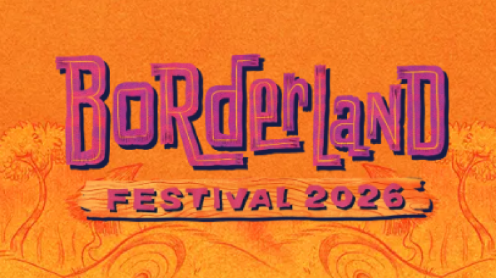 The logo for the 2026 Borderland Arts and Music Festival