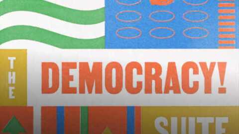 Gulf Coast Symphony Graphic for 'Democracy Suite' concert