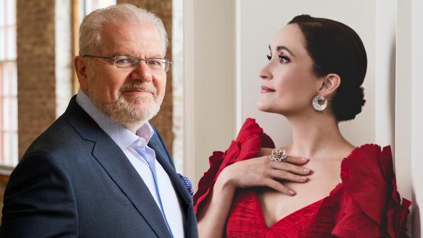 Pianist Emanuel Ax and soprano Erin Morley