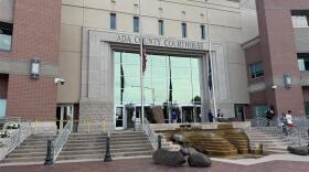 Bryan Kohberger pleaded guilty in an Ada County courtroom on Wednesday to the killings of four students in Moscow, Idaho in 2022. (Credit: Jamie Geary / Boise State Public Radio)