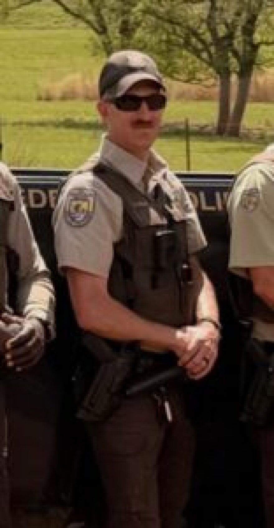 U.S. Fish and Wildlife Service officer David Taylor, 38, of Scio, Oregon, is pictured.