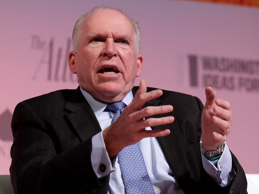 Asked whether Russia is trying to hack the U.S. election, CIA Director John Brennan told the Washington Ideas Forum on Sept. 28 that the CIA tries to look at a country's capabilities, its track record "and determine whether something that certainly looks like a duck, smells like a duck and flies like a duck, whether it's a duck or not."