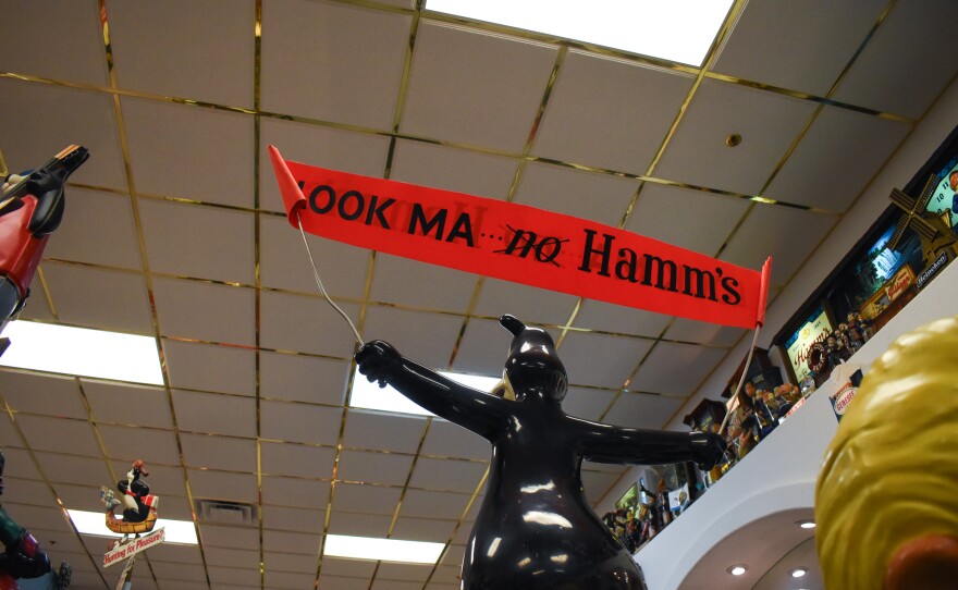 A vintage ad display at the Pollack Advertising Museum in Mesa.