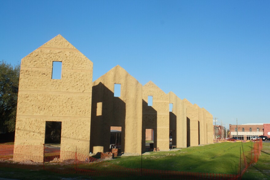 The "Flue" Project is sculptor Thomas Sayre's newest installation in Kinston, NC.