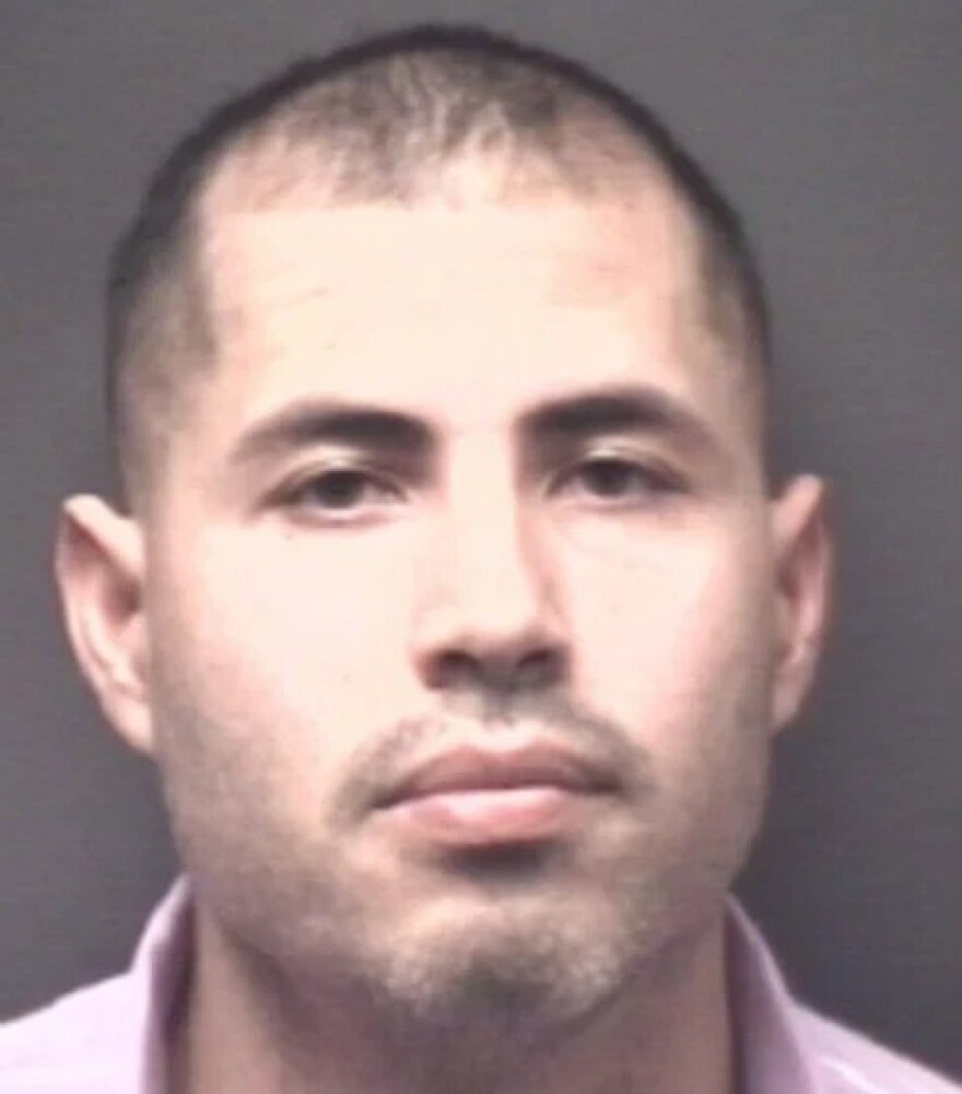 Hugo Montes is accused of using a cellphone camera to record a person inside one of the changing rooms at Plato’s Closet.