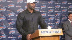 Mario Williams says he is "ecstatic" be to a Buffalo Bill