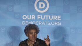 Democratic National Committee Chair Donna Brazile speaks during the general session of the Democratic National Committee winter meeting in Atlanta, Saturday, Feb. 25, 2017. (AP Photo/Branden Camp)
