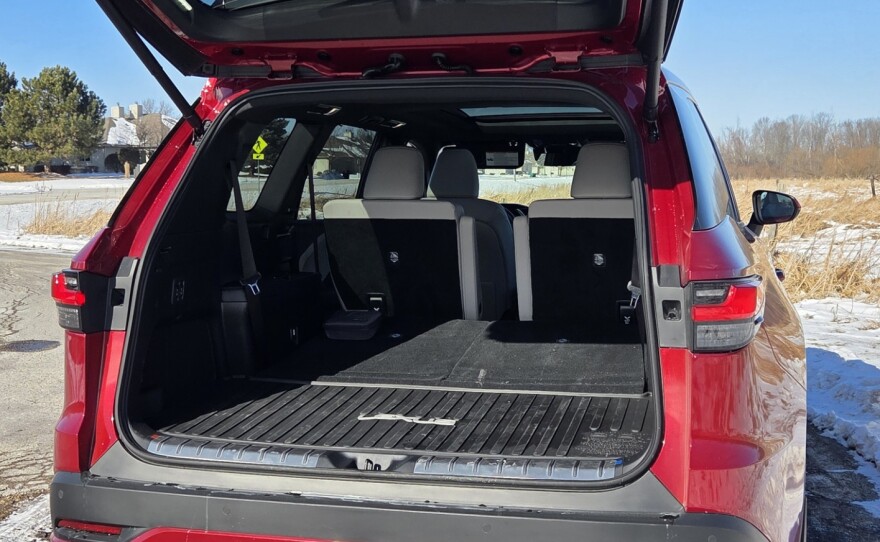 2026 Lexus TX 350 AWD storage