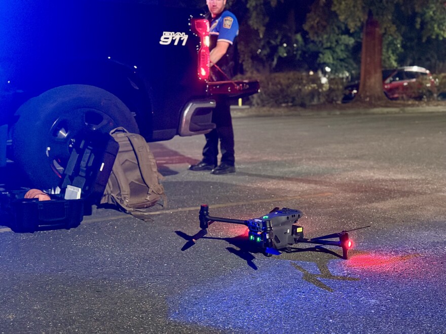 Wilmington Police Department wrapping up their investigation at UNCW on Friday night