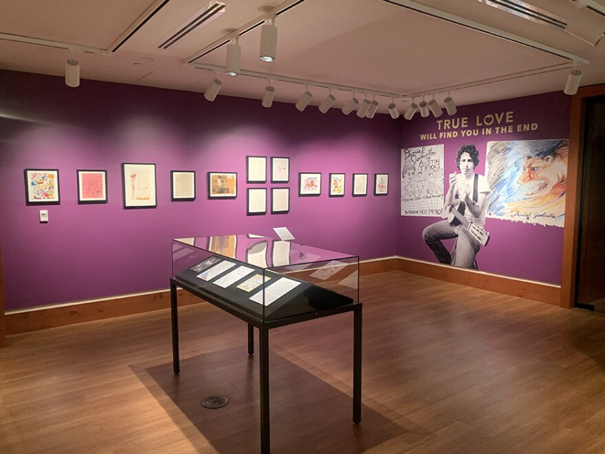 "True Love Will Find You in the End: The Revealing Art of Daniel Johnston" is on display at the Wittliff Collections at Texas State University in San Marcos through December 2026.