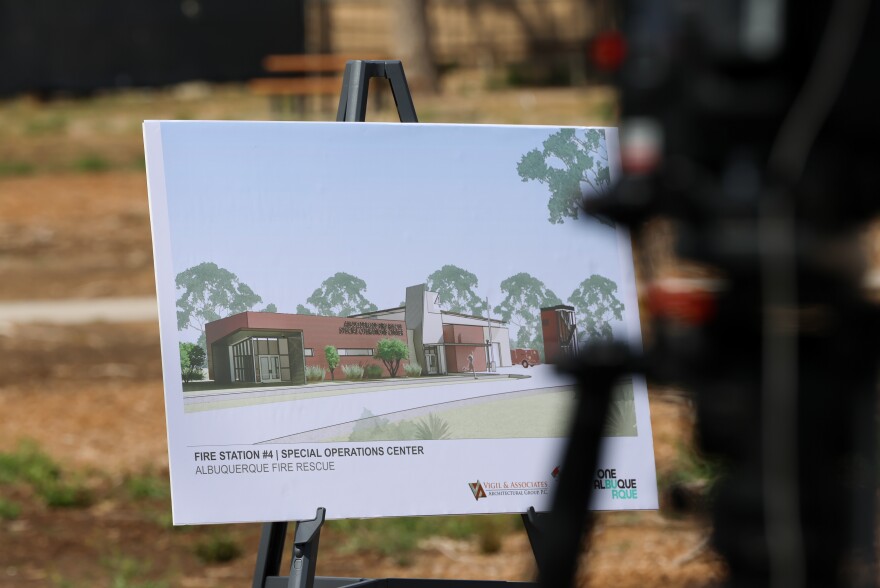 A rendering shared at Tuesday's press conference that depicts what the final special operation center will look like