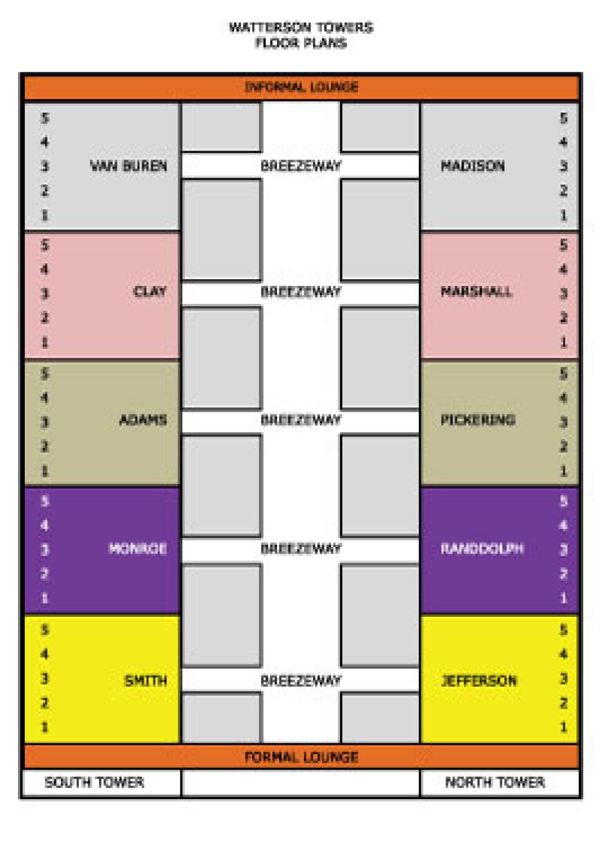 Watterson Towers Floor Plan