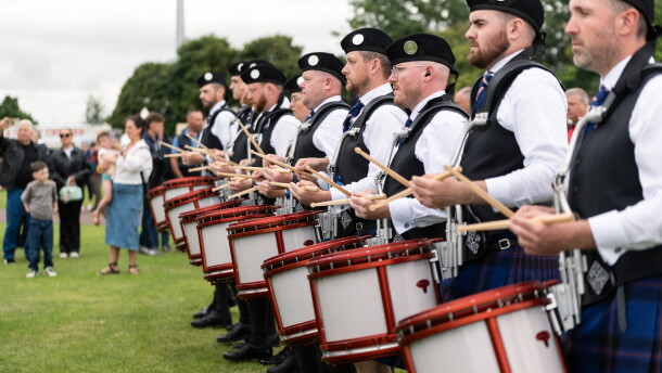 Sean Ball pipe band