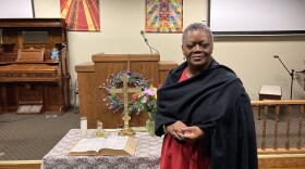 Rev. Brenda Brown Grooms works with other religious leaders on social justice in Charlottesville. (Scott Tong/Here & Now)
