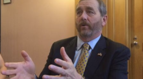 Ohio Attorney General Dave Yost at his 2016 sunshine initiative news conference