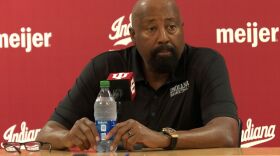 IU announced Friday men's basketball coach Mike Woodson would be stepping down at the end of this season.