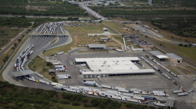 World Trade Crossing International Bridge in Laredo, Texas