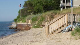 The shore in Long Beach, Indiana. (FILE PHOTO: Nick Janzen/IPB News)