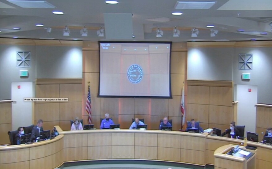 Shasta County Board of Supervisors Chambers. Courtesy of County of Shasta.