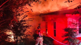 The home of Kim Ross and Brian Lee is a total loss after a Sunday night fire re-ignited early Monday morning. 