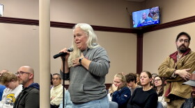 Bedford resident and parent Kelly Chausovsky raised concerns about potential school budget cuts under a tax cap that will be on the November ballot. Chausovsky noted the cap would limit tax increased to the rate of inflation as school costs are outpacing inflation.
