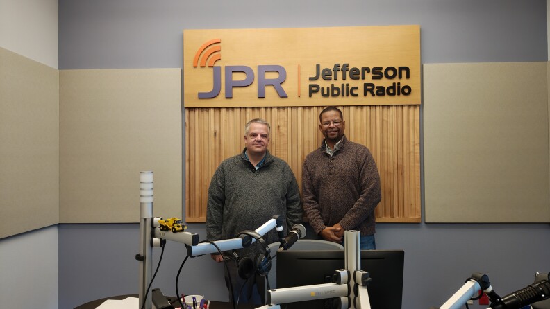Dr. Bryce Smedley, Asst. Professor in the College of Education at Southern Oregon University, joins Mike Green in the JPR studio on Nov. 19, 2025.