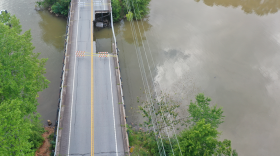 The S.C. Department of Transportation said it's working to assess damage to a portion of a bridge on Crowe Creek Road in Pickens County that collapsed on Monday, July 22, 2025.