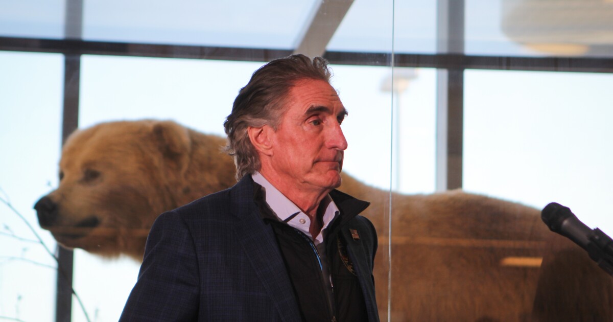 At Anchorage stopover, Interior Secretary touts Alaska’s role in ‘energy dominance’