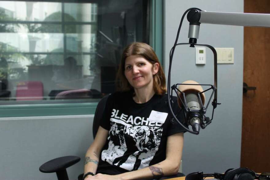 Concert photographer Jen Cray. Photo: Matthew Peddie, WMFE